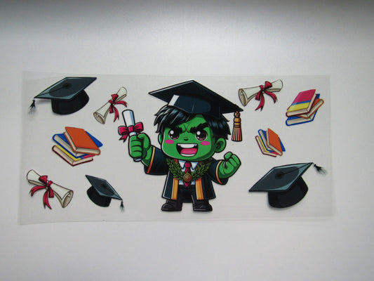 Strong Green Guy Graduates Wrap