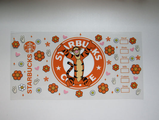 Orange Tiger Wrap