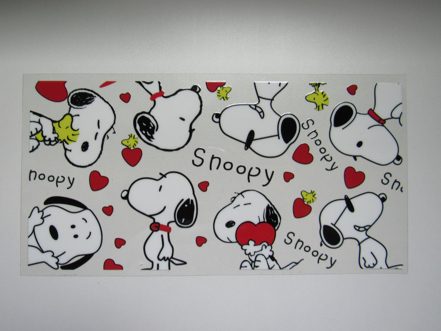 White Dog Hearts Wrap