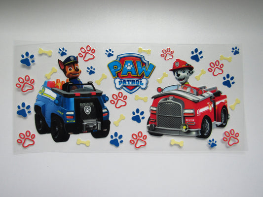 Paw Cars Wrap