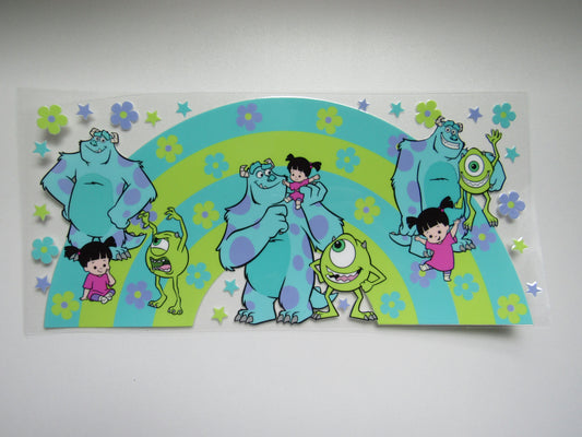 Monster Blue Rainbow Wrap