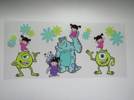 Monster Boo Flowers Wrap