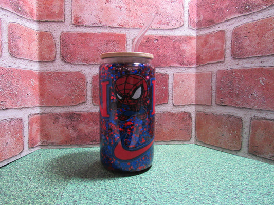 Spider snowglobe tumbler