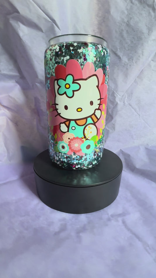 Kitty Floral Cup