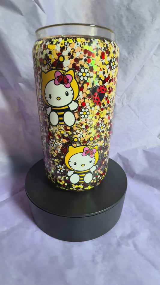 Bumble Bee Kitty Cup
